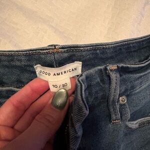 Good American Soft Tech Good Legs Straight